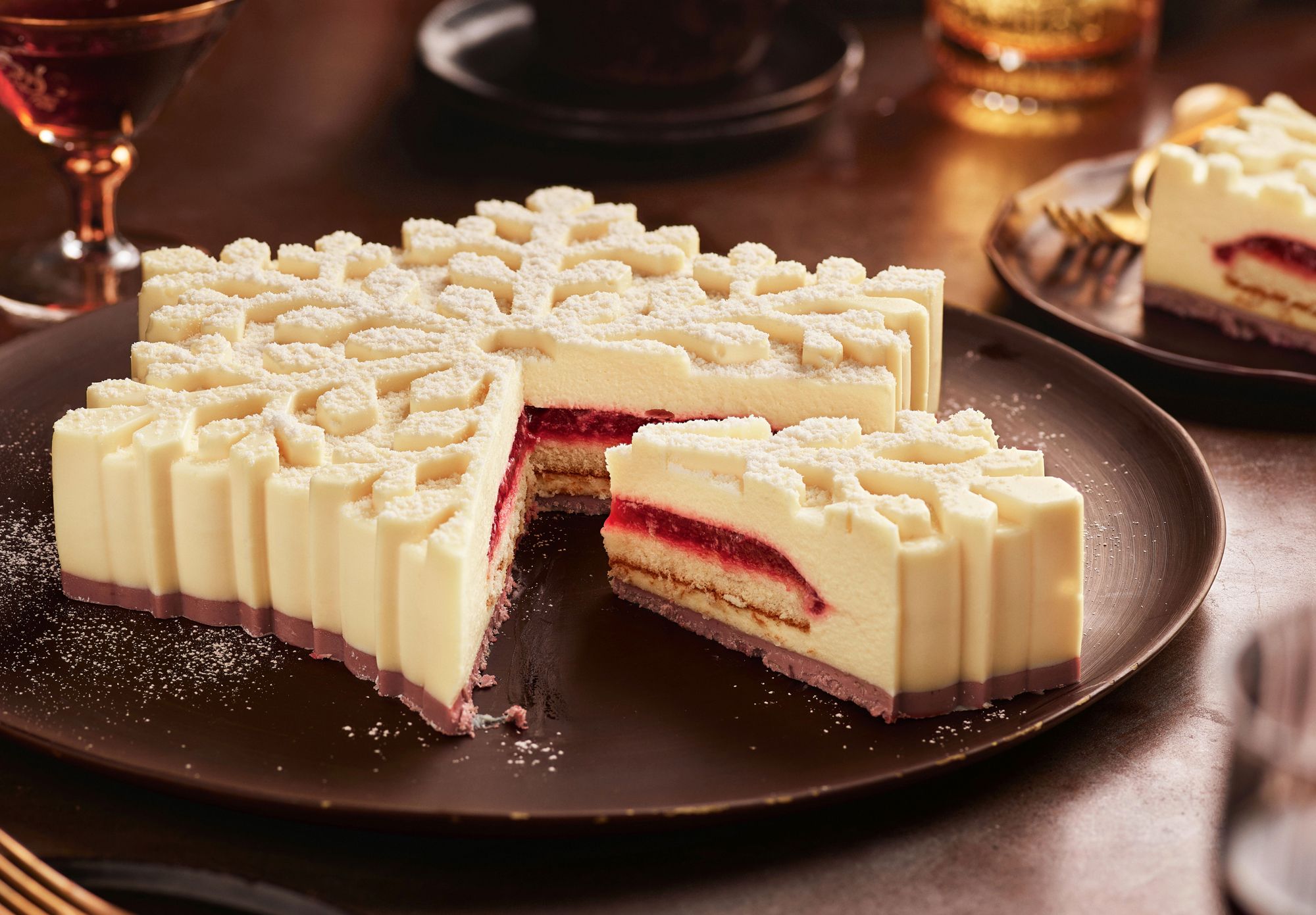 A festive dessert from the Waitrose Christmas range