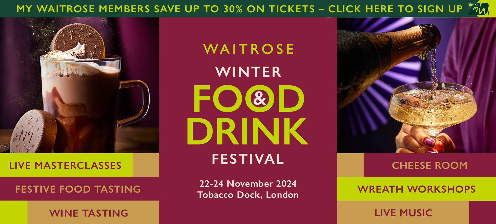 Waitrose Winter Food & Drink Festival